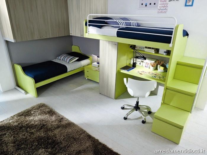 Seipersei perpendicular bunk beds 3